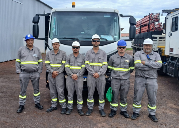 Equipe Elcop em campo 8